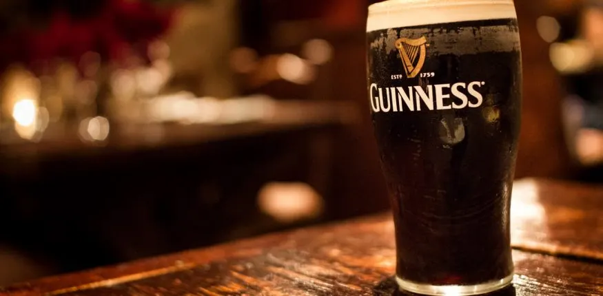 bière brune irlandaise